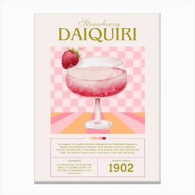 Strawberry Daiquiri Canvas Print