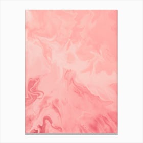 Pink Liquid Texture Canvas Print