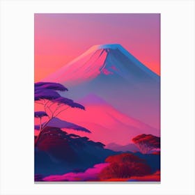 Mount Kilimanjaro Dreamy Sunset 5 Canvas Print