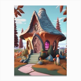 Fairy House 1 Canvas Print