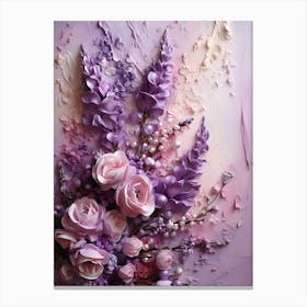 Lilac Flowers 1 Canvas Print