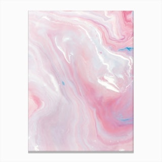 Marble Pink Canvas Print