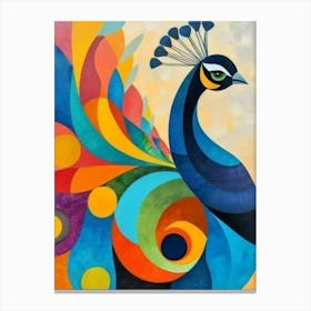 Peacock Canvas Print