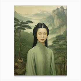 Chinese Woman Canvas Print