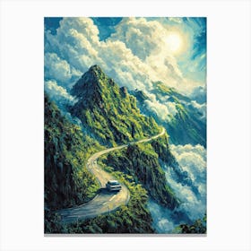 Road To Heaven 1 Canvas Print