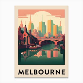 Melbourne 4 Canvas Print