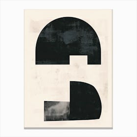 Caledonia Stone Park Bauhaus Minimalist Canvas Print