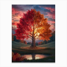 Autumn Tree 11 Canvas Print