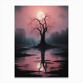 Full Moon Canvas Art Canvas Print