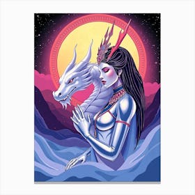 Mystical Fantasy Illustration 103 Canvas Print