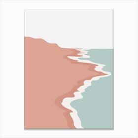 Nordic Beach Canvas Print