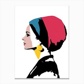 Woman In A Turban Canvas Print