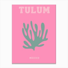 Tulum Mexico 1 Canvas Print