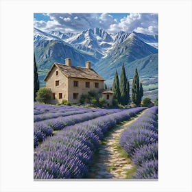 Lavender Fields Canvas Print