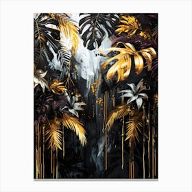 Jungle Gold Canvas Print