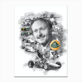 Colin Chapman Canvas Print