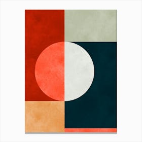 Expressive geometric shapes 10 Canvas Print