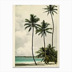 Bantayan Island Beach Philippines Vintage Canvas Print