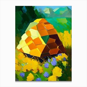 Pollen Beehive 4  Painting Canvas Print