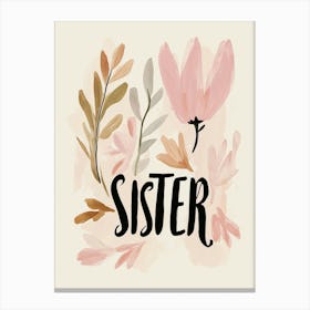 Sister No 2 Canvas Print