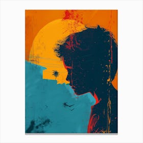 Boy In The Sun Canvas Print