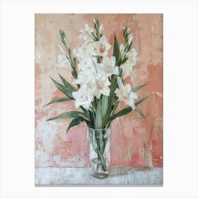 A World Of Flowers Gladiolus 3 Painting Canvas Print