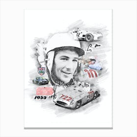 Stirling Moss Canvas Print