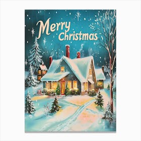 Merry Christmas 11 Canvas Print