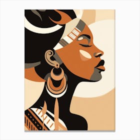 African Woman 49 Canvas Print