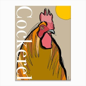 The Cockerel Canvas Print