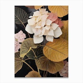 Flower Illustration Hydrangea 1 Canvas Print