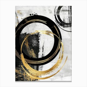 Abstract Circles Canvas Print 19 Canvas Print