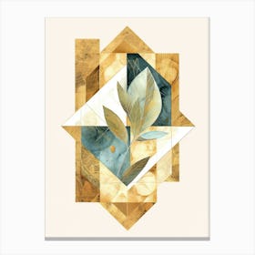 Geometric Abstract Painting 1 Canvas Print