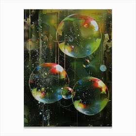 Bubbles 27 Canvas Print