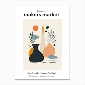 Brooklyn Handmade Haven Festival 2 Canvas Print