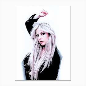 Avril Lavigne 19 Canvas Print