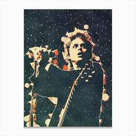 billie joe armstrong live concert Canvas Print