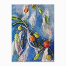 Physalis 4 Classic Fruit Canvas Print