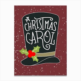 A Christmas Carol, Christmas Canvas Print