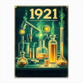 Aihrgdesign A Vintage Scientific Poster Celebrating The Disco 5901464e F713 43fd Bd7f Ec3176d00538 2 Canvas Print