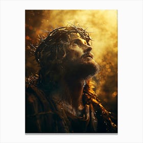 Jesus 40 Canvas Print