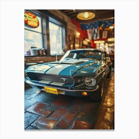 Ford Mustang 16 Canvas Print