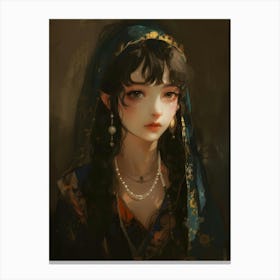 Chinese Girl Canvas Print