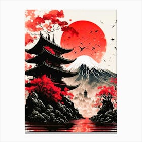 Japanese Painting Canvas Print