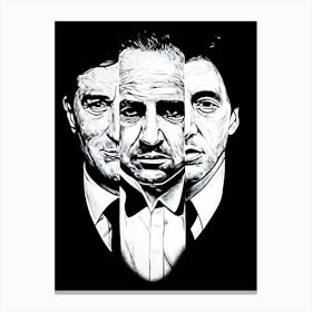 the Godfather Canvas Print