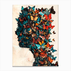 Butterfly Swarm Canvas Print