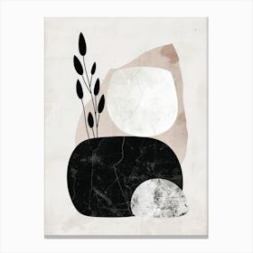 Pangkalpinang Stone Park Bauhaus Minimalist Canvas Print