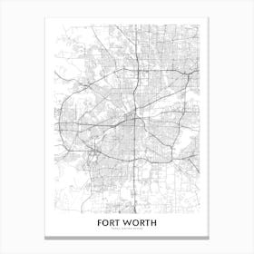Fort Worth Canvas Print