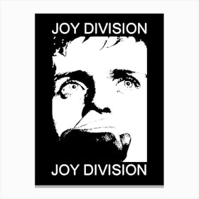 Ian Curtis Joy Division 1 Canvas Print