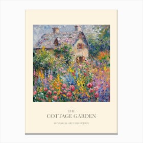 Cottage Dream Cottage Garden Poster 2 Canvas Print